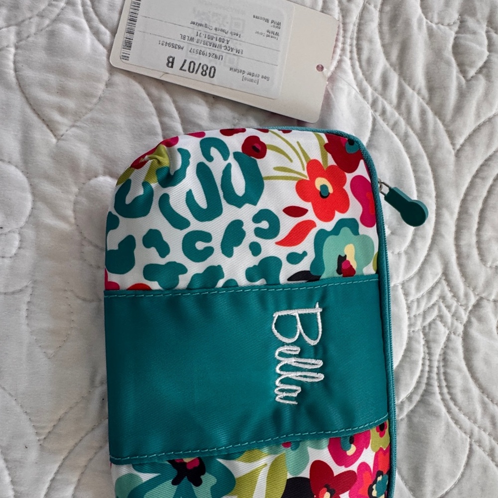Lug Teal Cosmetic Organizer